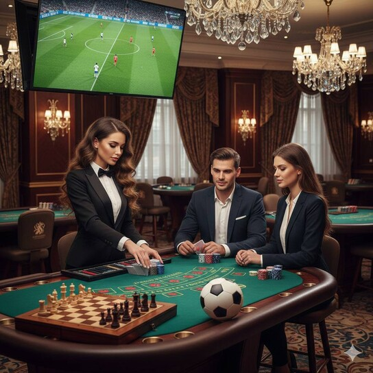 Dynamic Sports Action with Crypto Overlays